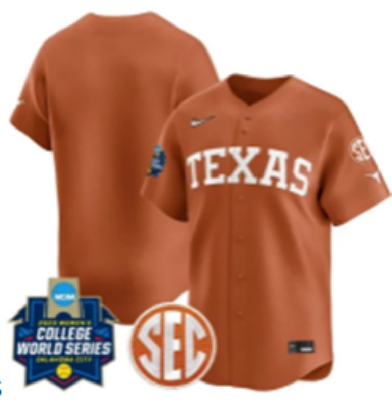 Men 2025 Texas Longhorns Blank Brown Joint Name Nike NCAA Jersey style 3->ncaa teams->NCAA Jersey